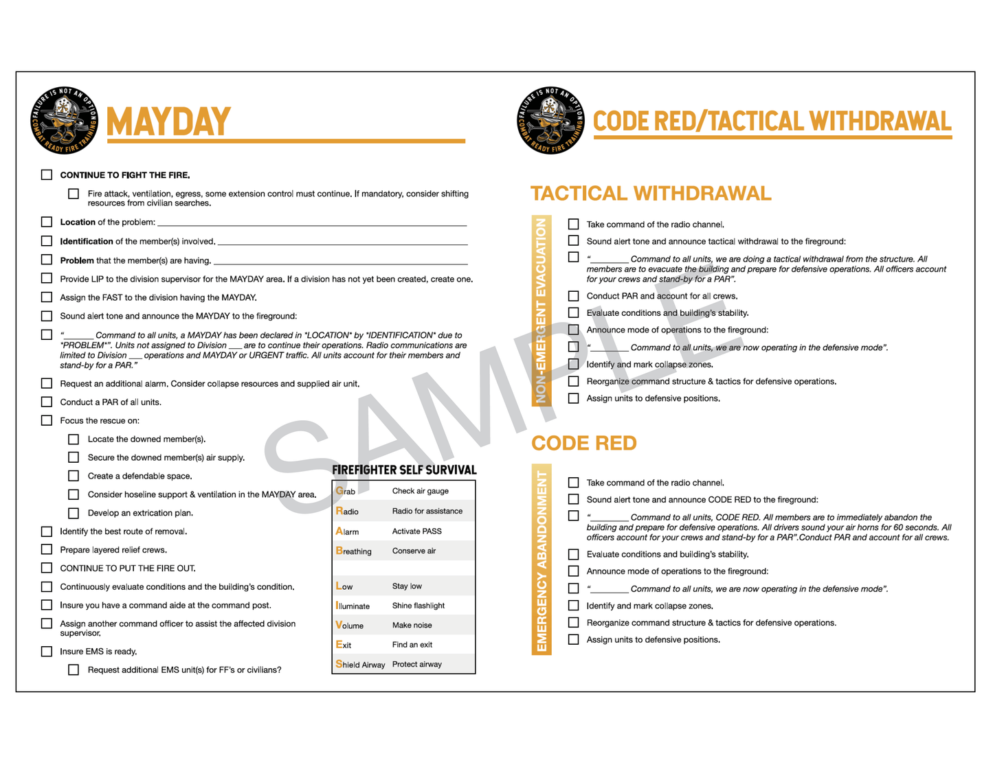 Command Board - Heavy Duty Aluminum