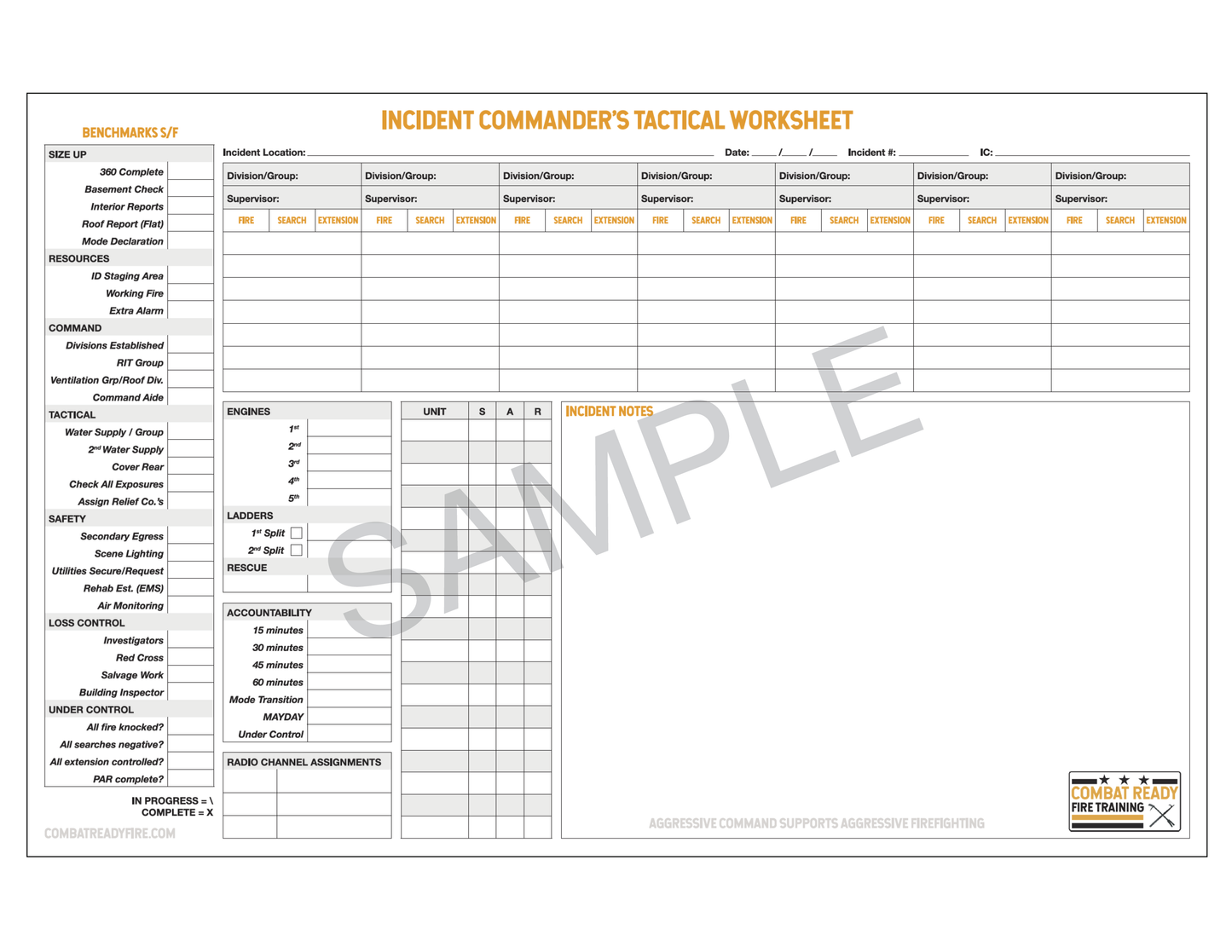 Command Board - Heavy Duty Aluminum