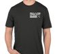 Shortsleeve Black Soft T-shirt - Large Logo on the Back