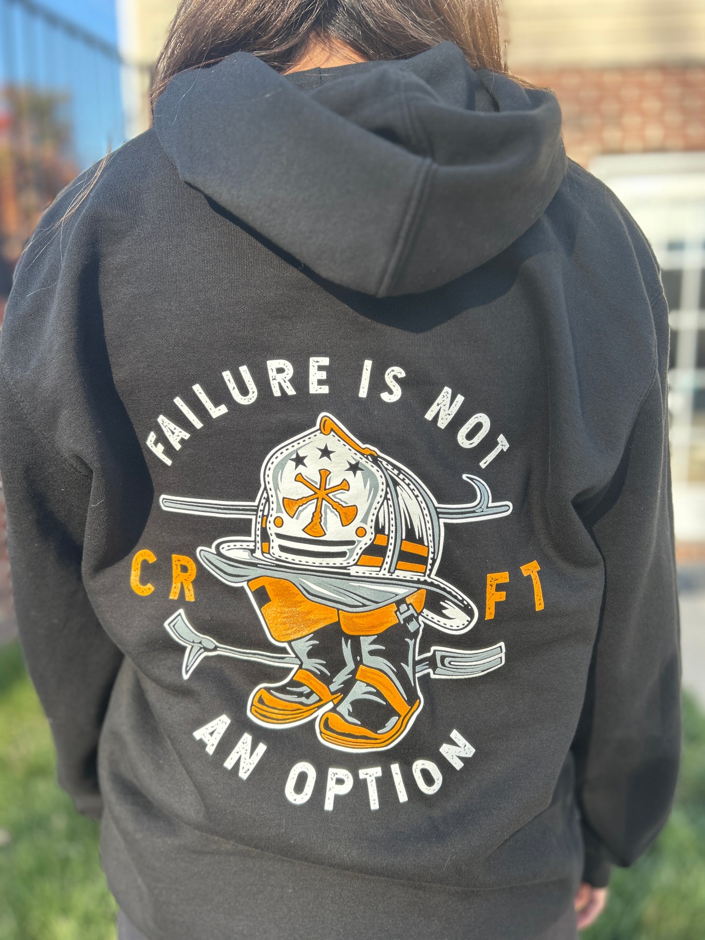 Black Pullover Hoodie