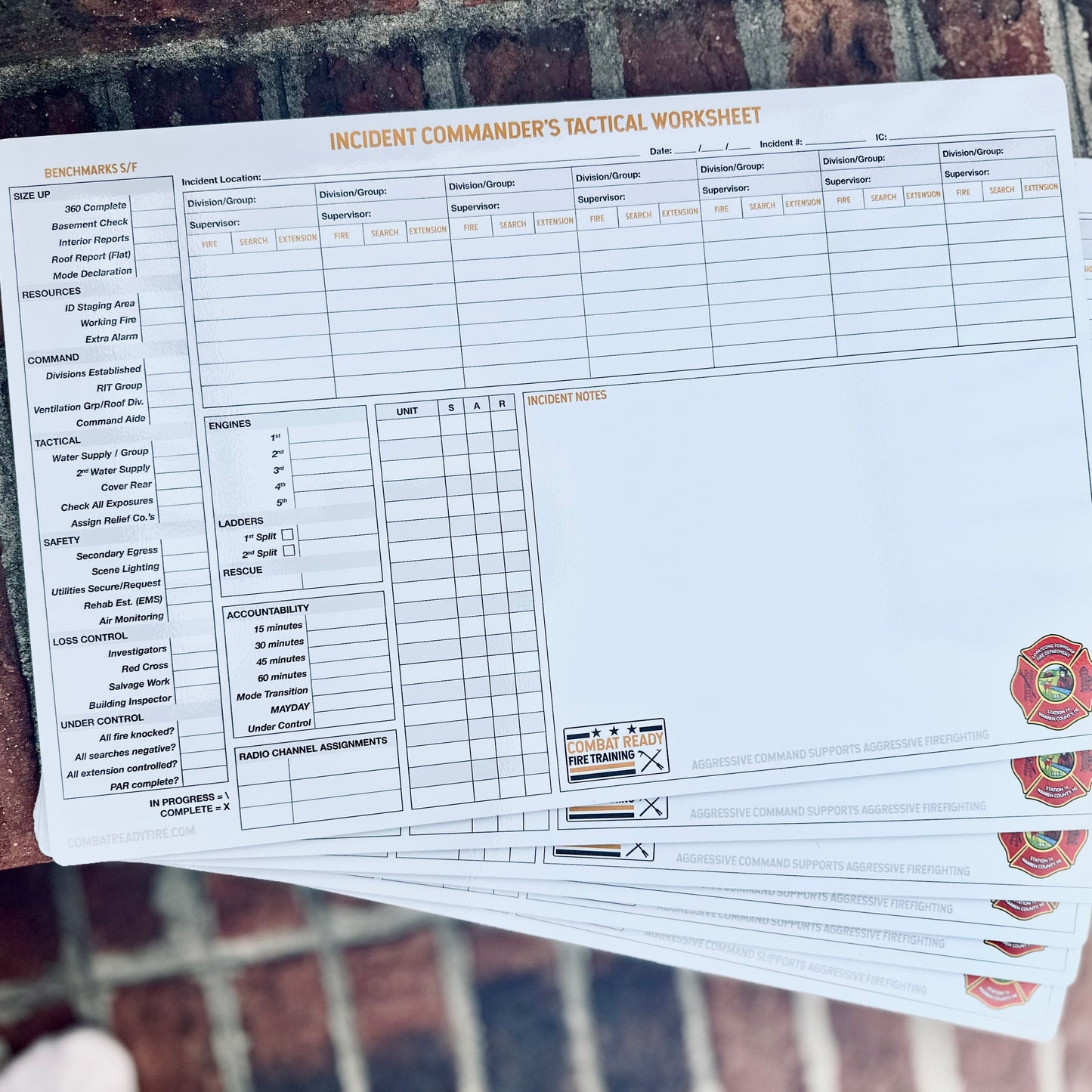 Command Board - Heavy Duty Aluminum – combatreadyfire