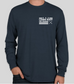 Longsleeve NAVY Blue Soft T-shirt - Large Failure is Not an Option Logo on the Back