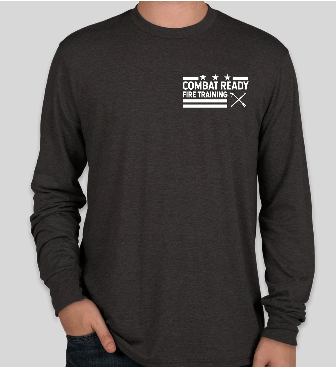 Longsleeve BLACK Soft T-shirt - Large Failure is Not an Option Logo on the Back